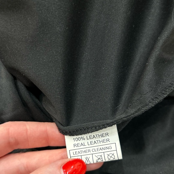 Parker Leather Strappy with Mesh
Panels Dress (Size M) - Picture 9 of 13